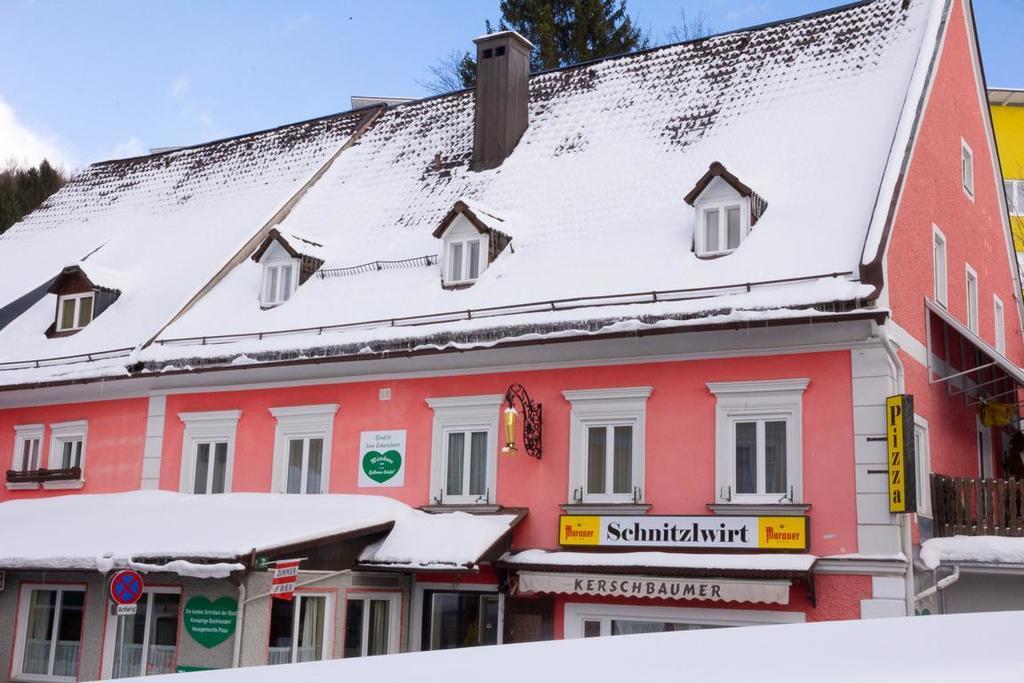 Bed & Breakfast Goldener Stiefel Mariazell Buitenkant foto