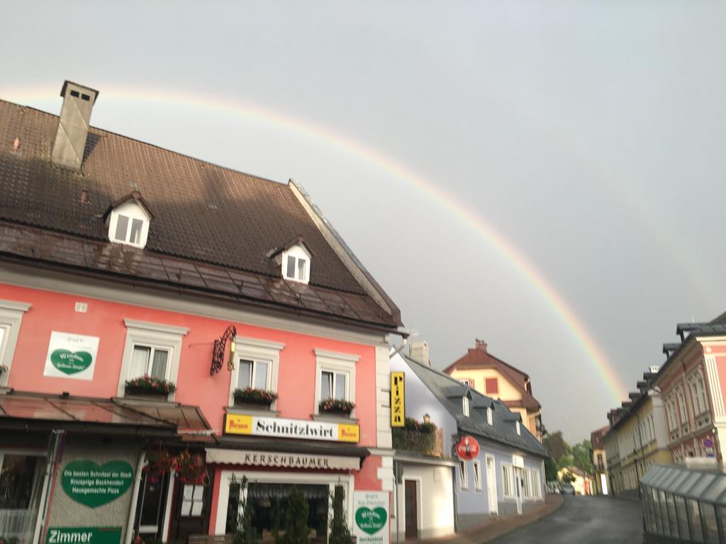 Bed & Breakfast Goldener Stiefel Mariazell Buitenkant foto